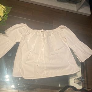 White summer blouse